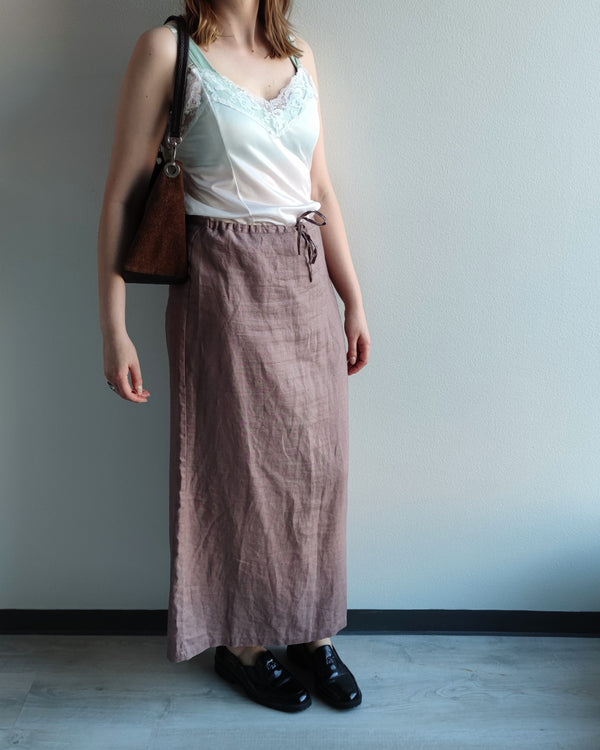 Vintage-hame pellavaa, M-L