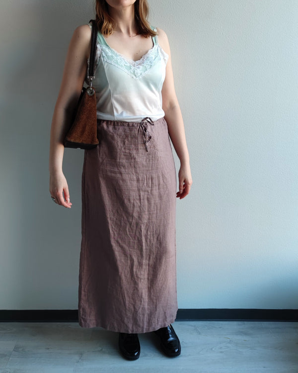 Vintage-hame pellavaa, M-L