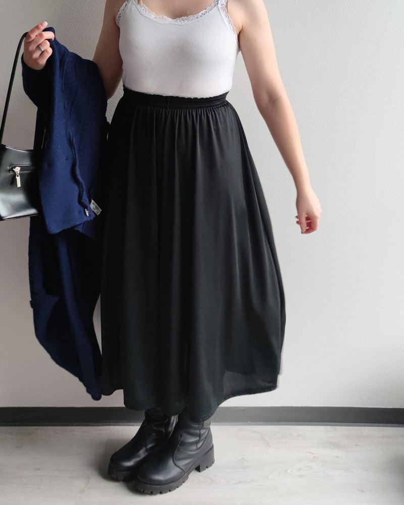 Musta vintage-hame, S-M