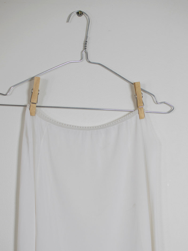 Valkoinen vintage-alushame, 3 eri kokoa